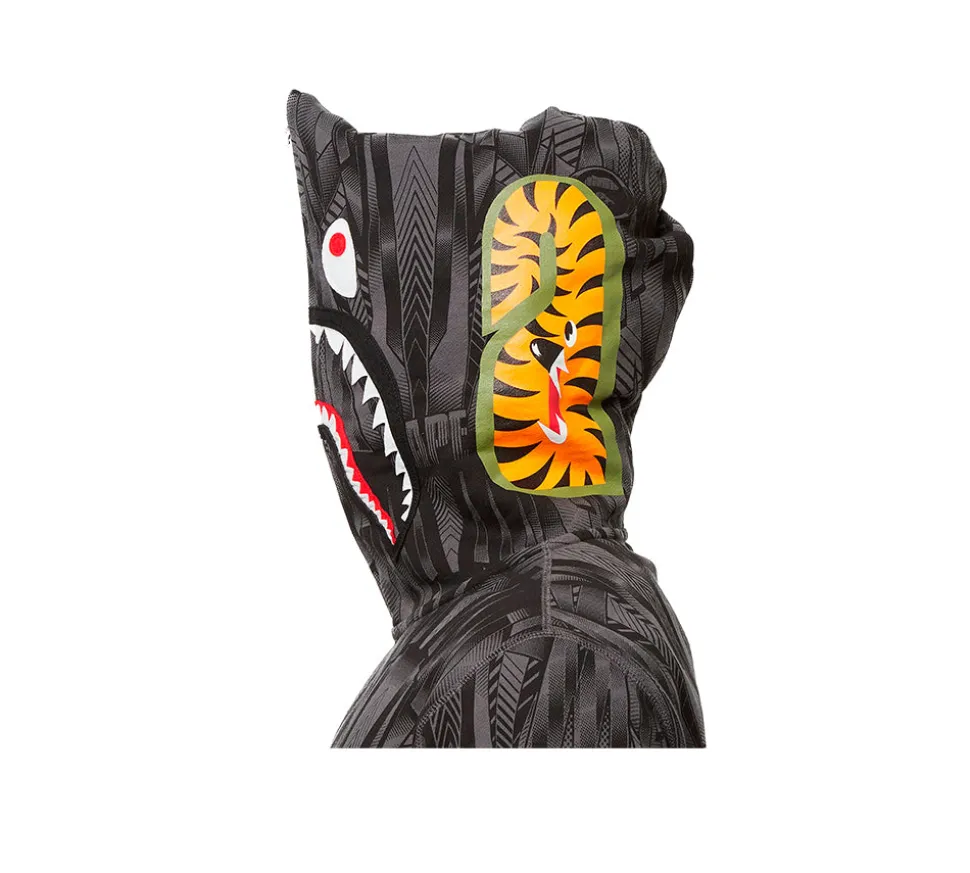 A Bathing Ape Bape - Speed Racer Shark Full Zip Hoodie