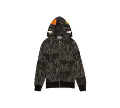 A Bathing Ape Bape - Speed Racer Shark Full Zip Hoodie