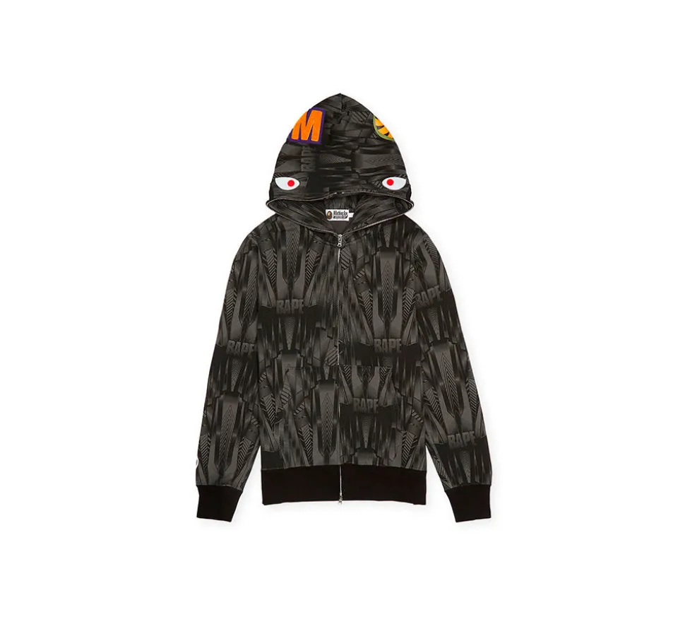 A Bathing Ape Bape - Speed Racer Shark Full Zip Hoodie