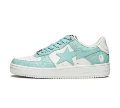A Bathing Ape Bape Sta Low #4 - Blue/White