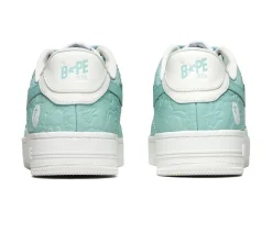 A Bathing Ape Bape Sta Low #4 - Blue/White