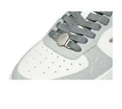 A Bathing Ape Bape Sta Low #4 - Grey/White