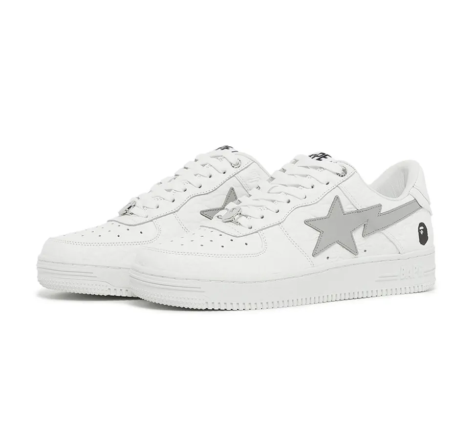 A Bathing Ape Bape Sta Low - #3 Line Camo White