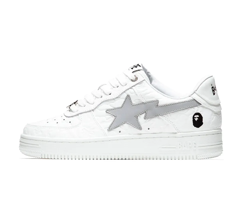 A Bathing Ape Bape Sta Low - #3 Line Camo White
