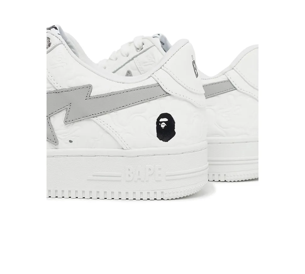 A Bathing Ape Bape Sta Low - #3 Line Camo White