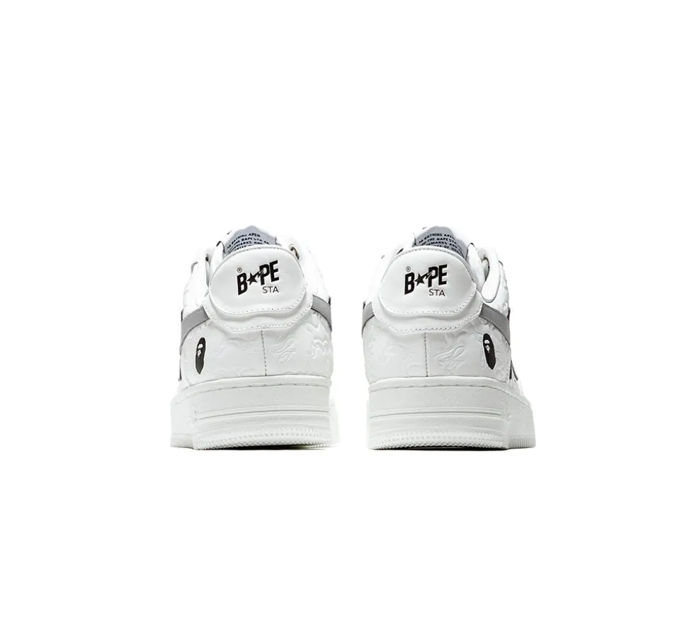 A Bathing Ape Bape Sta Low - #3 Line Camo White