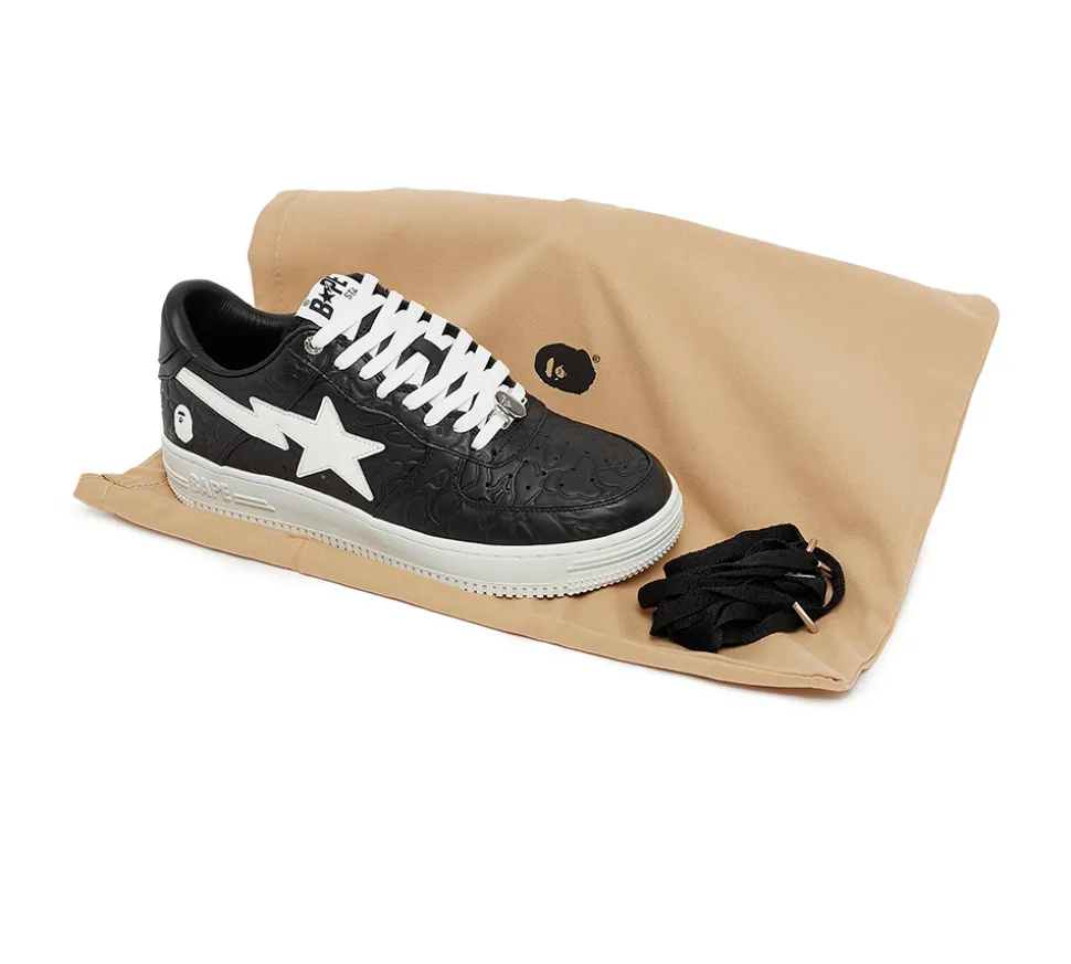 A Bathing Ape Bape Sta Low - #3 Line Camo Black