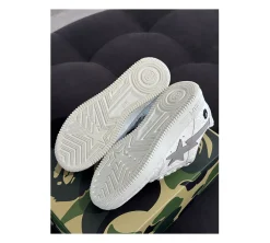 A Bathing Ape Bape Sta Low 40 - #3 Line Camo White (USADO)