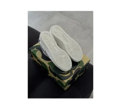 A Bathing Ape Bape Sta Low 41 - #3 Line Camo White (USADO)