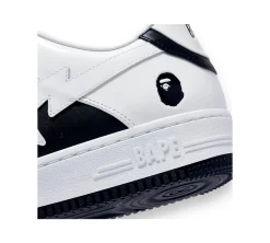 A Bathing Ape Bape Sta Low - #6 Patent Leather Pack Black