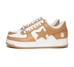 A Bathing Ape Bape Sta - White Beige