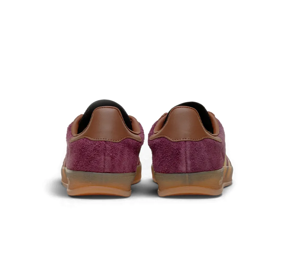 adidas Gazelle Indoor - Maroon Almost Yellow
