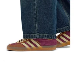 adidas Gazelle Indoor - Maroon Almost Yellow