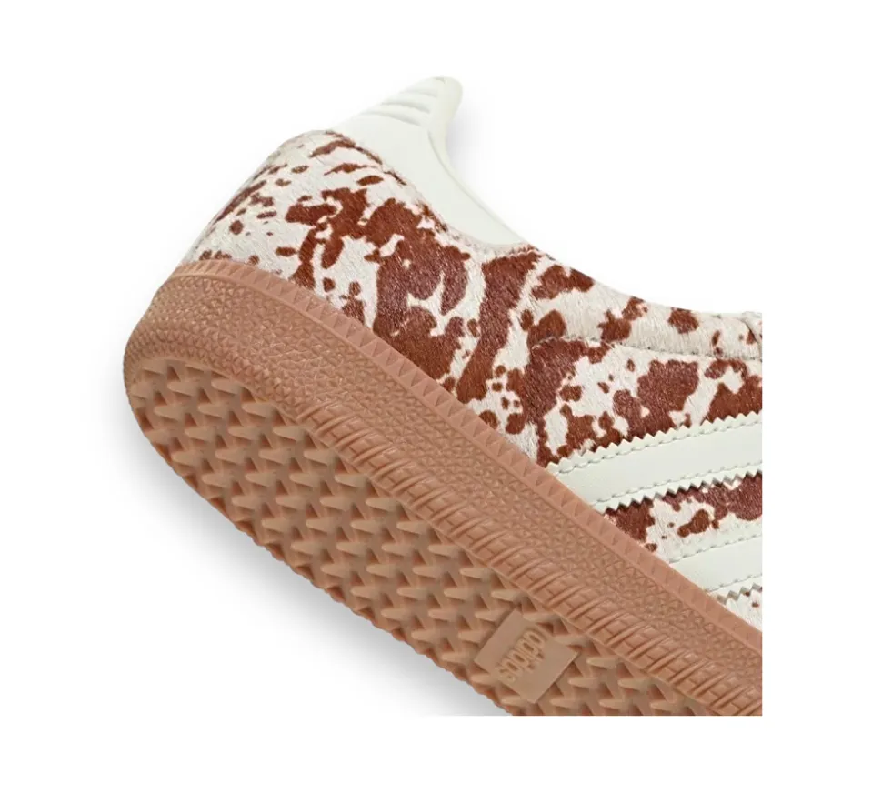 adidas Samba LT - Cow Print Brown White