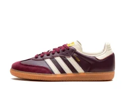 adidas Samba OG - Maroon Gold Metallic
