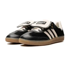 Adidas Samba Pony Tonal - Wales Bonner Core Black