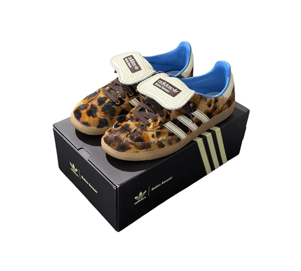Adidas Samba Pony (42 2/3) - Wales Bonner Leopard (USADO)