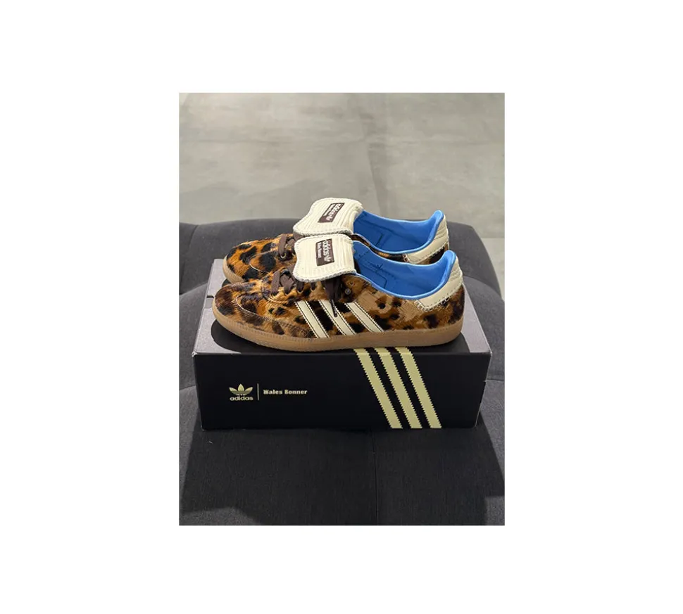 Adidas Samba Pony (42 2/3) - Wales Bonner Leopard (USADO)