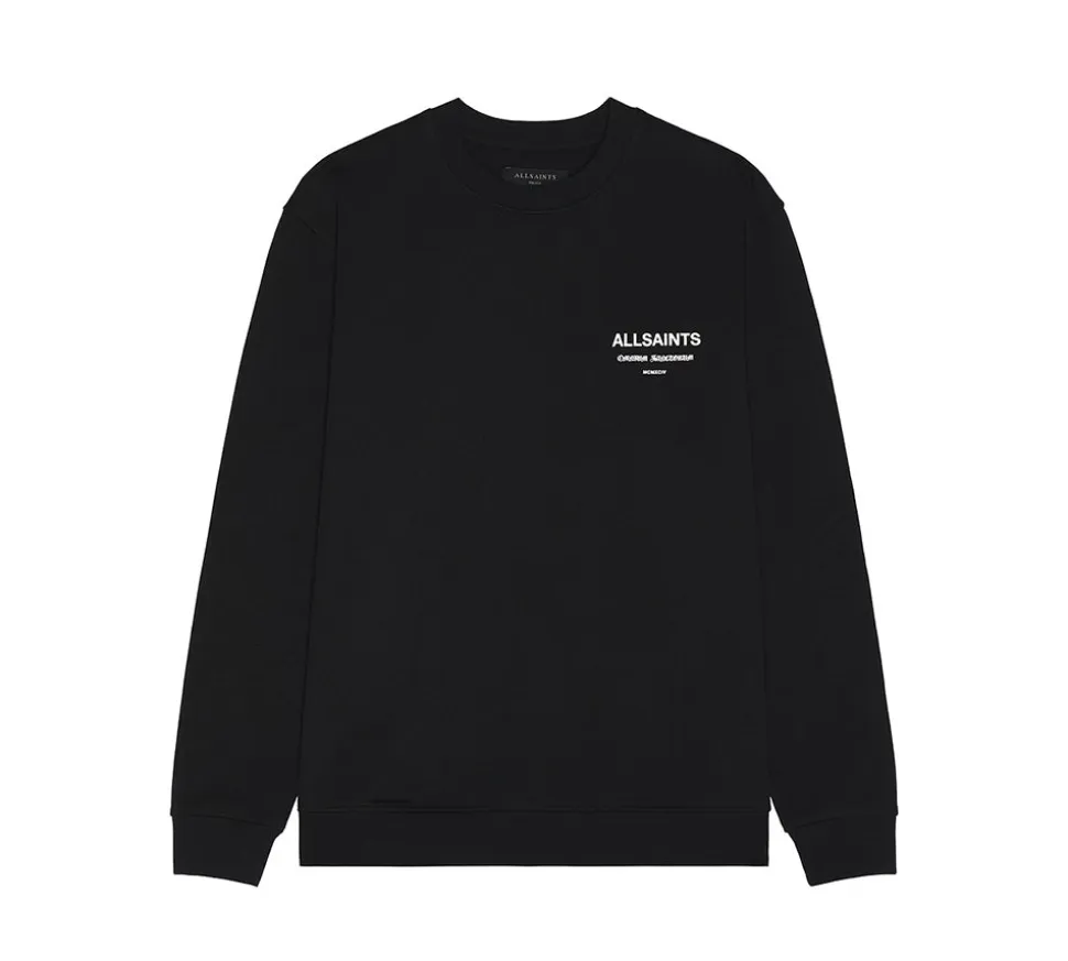ALLSAINTS Sanctum Crewneck Sweatshirt - Black