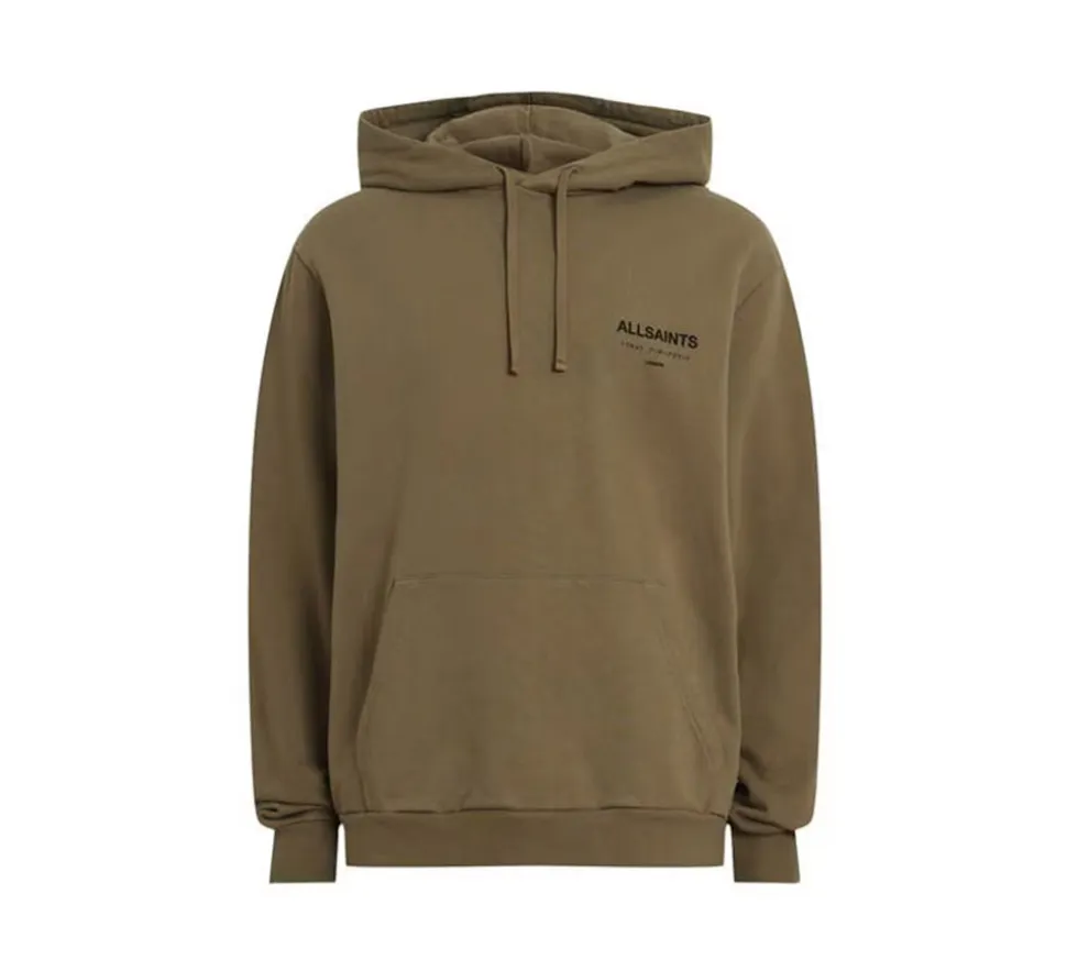 AllSaints Underground Hoodie - Khaki
