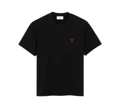 Ami De Coeur Cotton Tshirt - Black Red