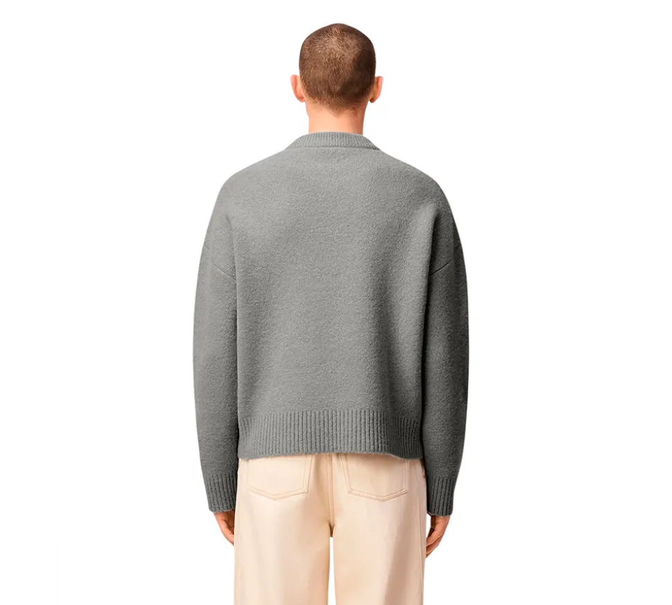Ami De Coeur Crewneck Sweater - Grey Alpaca