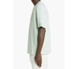 Ami Paris AMI de Coeur Tone-On-Tone T-shirt - Aqua