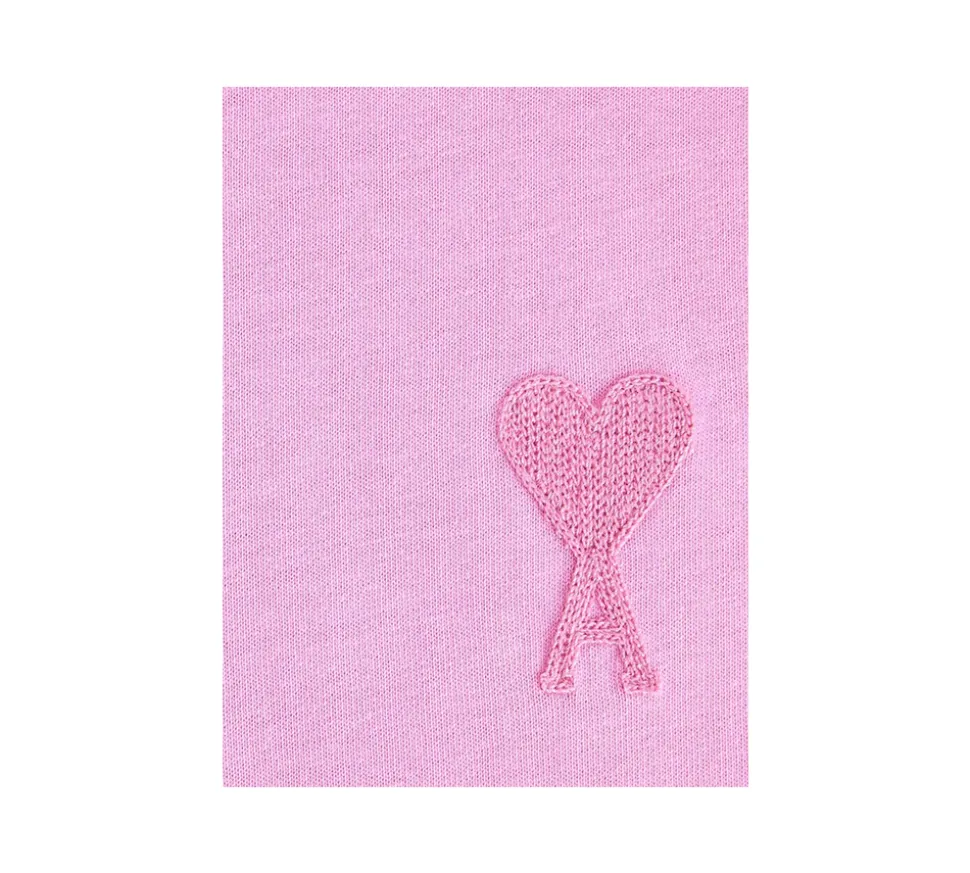 AMI Paris Ami De Cœur T-shirt - Pink