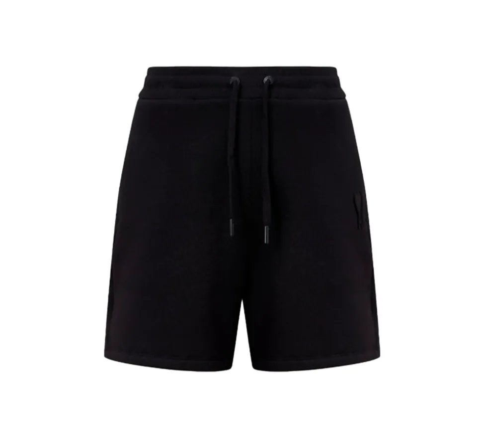 Ami Paris De Coeur Bermuda Shorts - Black