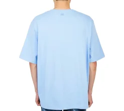 AMI PARIS Tonal De Coeur T-Shirt - Sky Blue