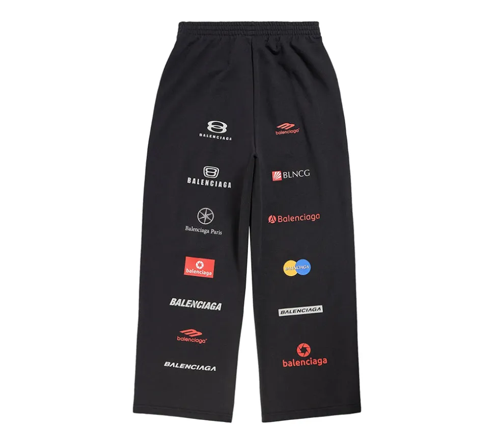 Balenciaga Baggy Sweatpants - Black