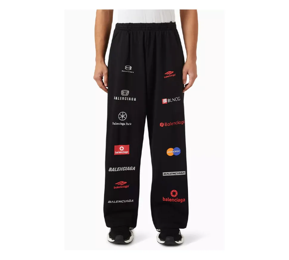 Balenciaga Baggy Sweatpants - Black