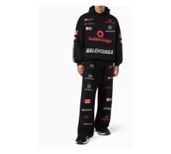 Balenciaga Baggy Sweatpants - Black