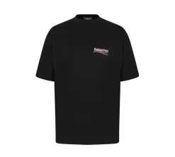 Balenciaga Political Campaign T-shirt - Black