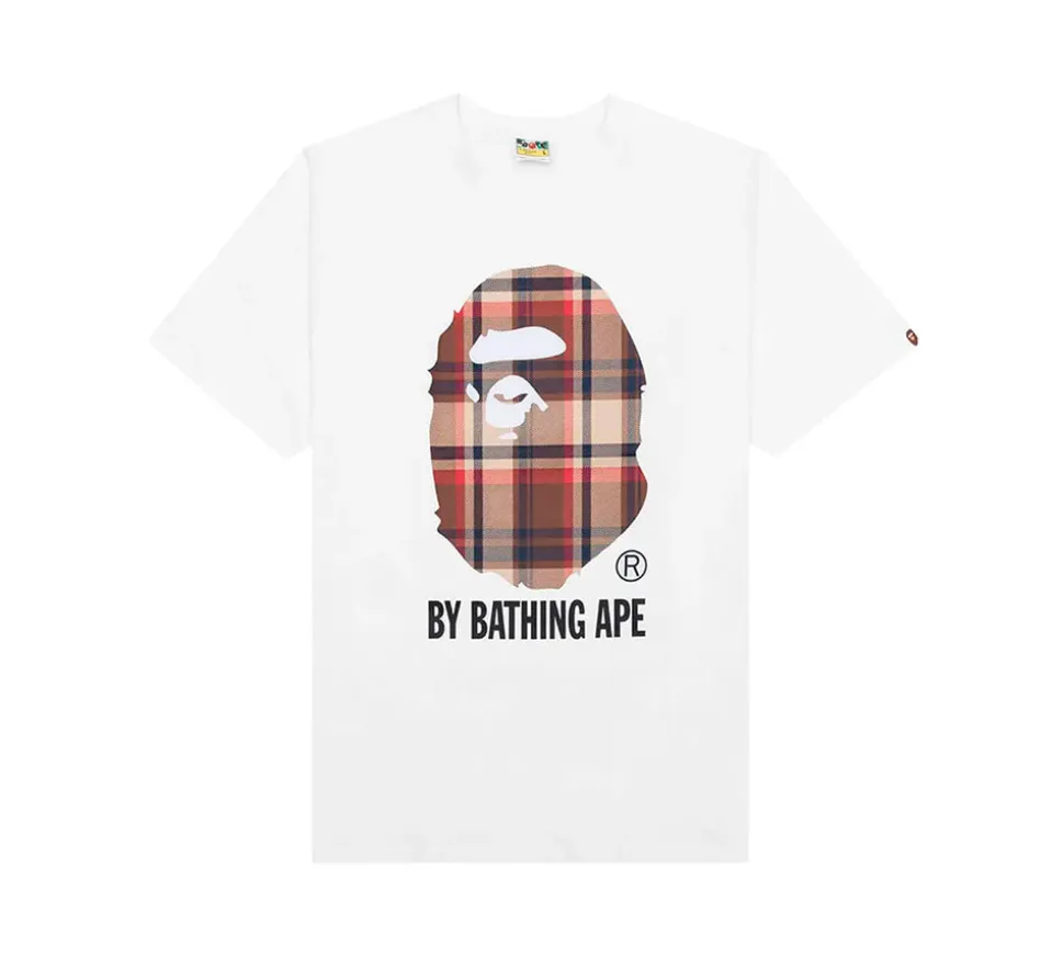 BAPE Check By Bathing Ape T-shirt - White