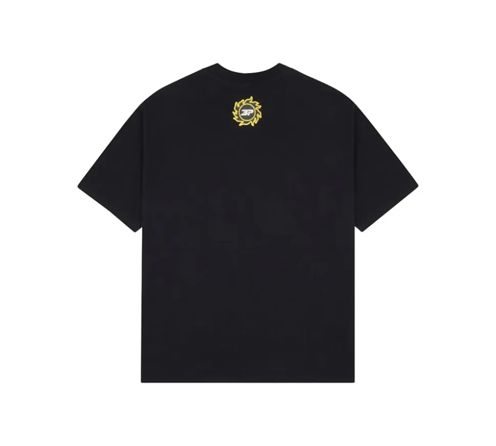 Broken Planet Another Day T-shirt- Midnight Black
