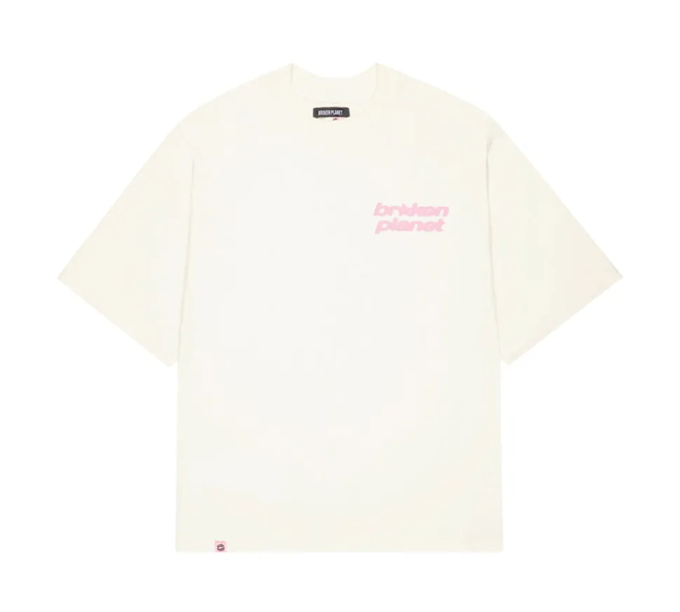 Broken Planet Basics T-Shirt - Cream