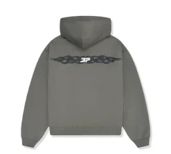 Broken Planet Chaos Hoodie - Gunmetal Grey