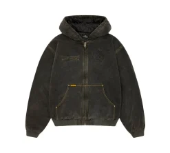 Broken Planet Denim Workwear Jacket & Hoodie - Washed Black
