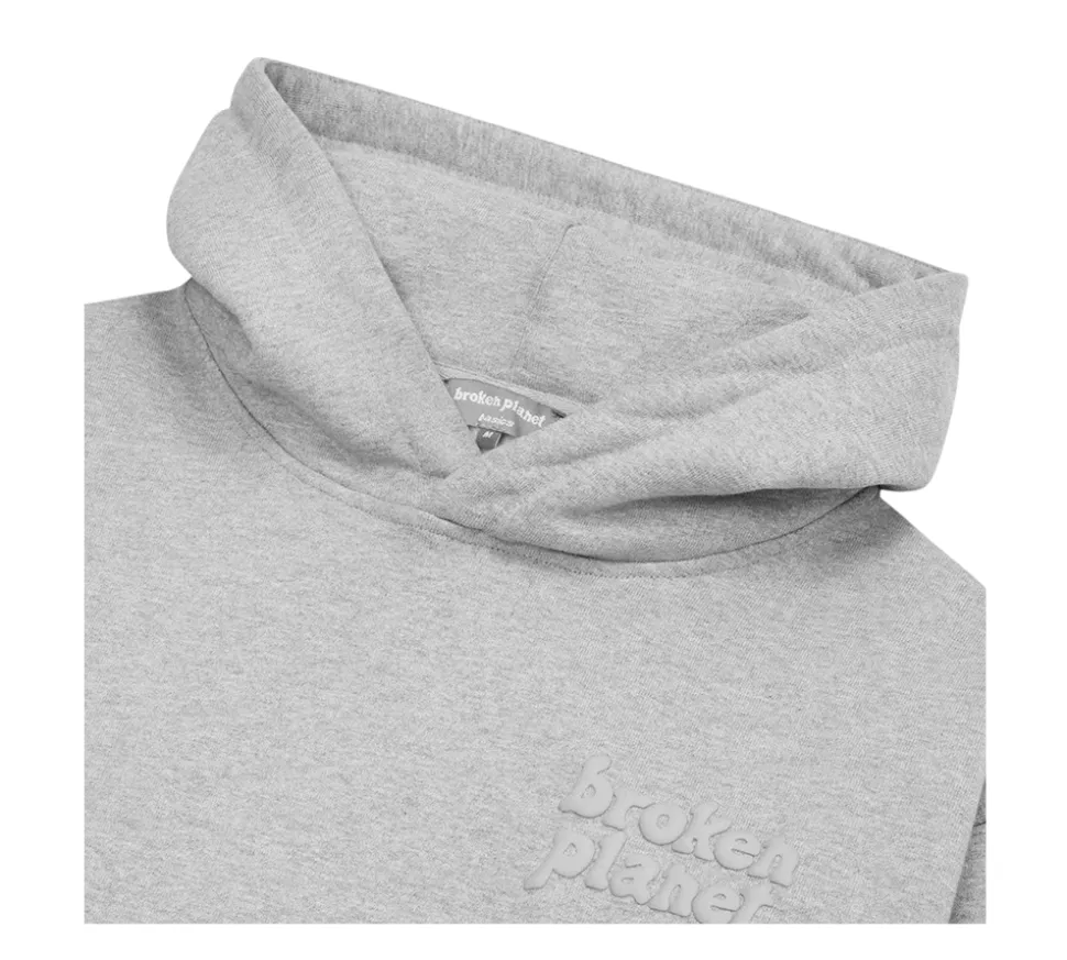Broken Planet Market Basics Hoodie - Heather Grey