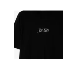 BURBERRY Logo Cotton T-shirt in Coal - Black