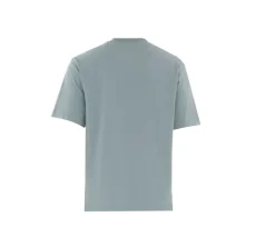 BURBERRY Logo Cotton T-shirt in Coal - Grey
