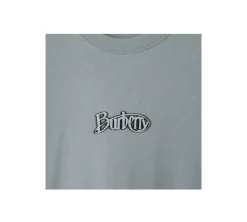 BURBERRY Logo Cotton T-shirt in Coal - Grey