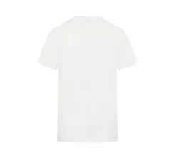 Burberry Logo Printed Crewneck White T-shirt (USADO) - L