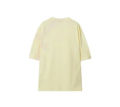 Burberry Yellow Checked T-shirt – Yellow