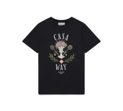 Casablanca Casa Way T-Shirt - Black