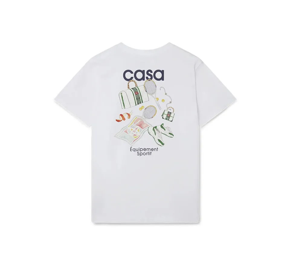 Casablanca 'Equipement Sportif T-shirt' - White