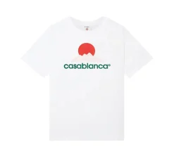Casablanca Montagne Printed T-Shirt - White