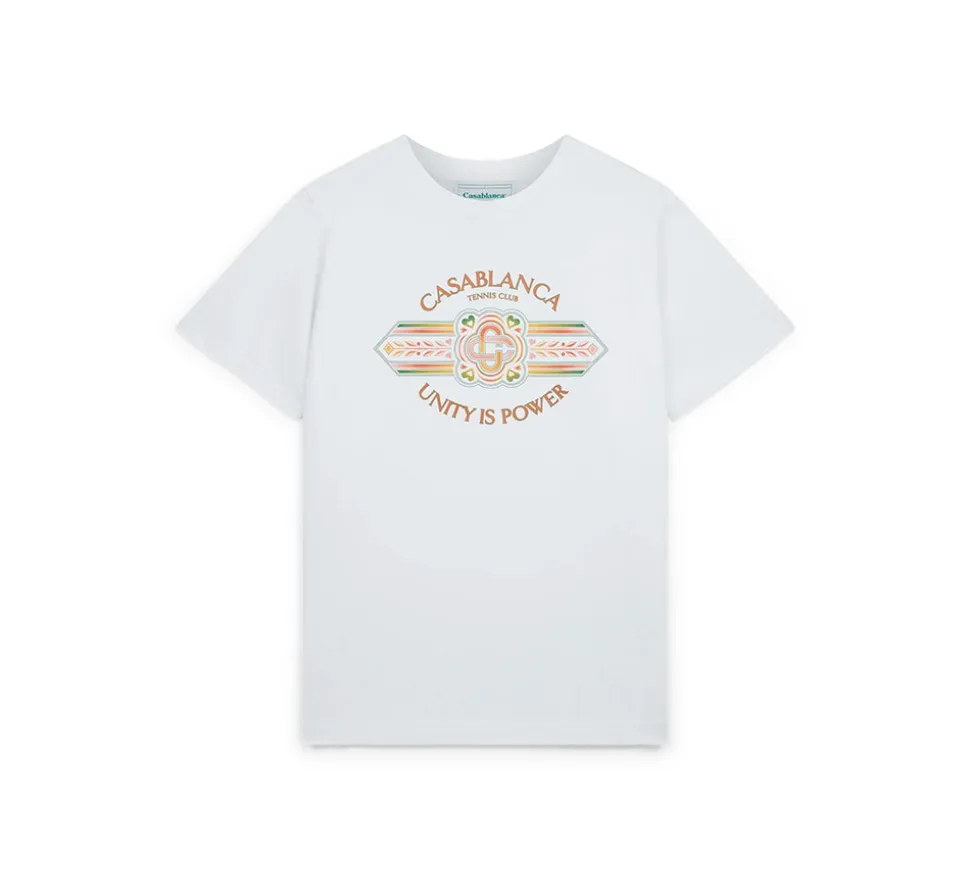 Casablanca Unity Is Power T-shirt - White