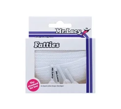 Cordões Mr. Lacy Fatties White - 25mm